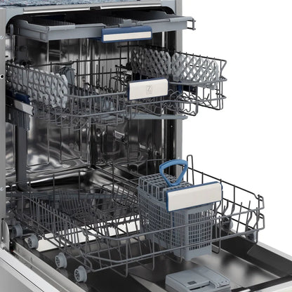 ZLINE 48" Bundled Stainless DualRange RangeHood Dishwasher 3KP-RARH48-DWV