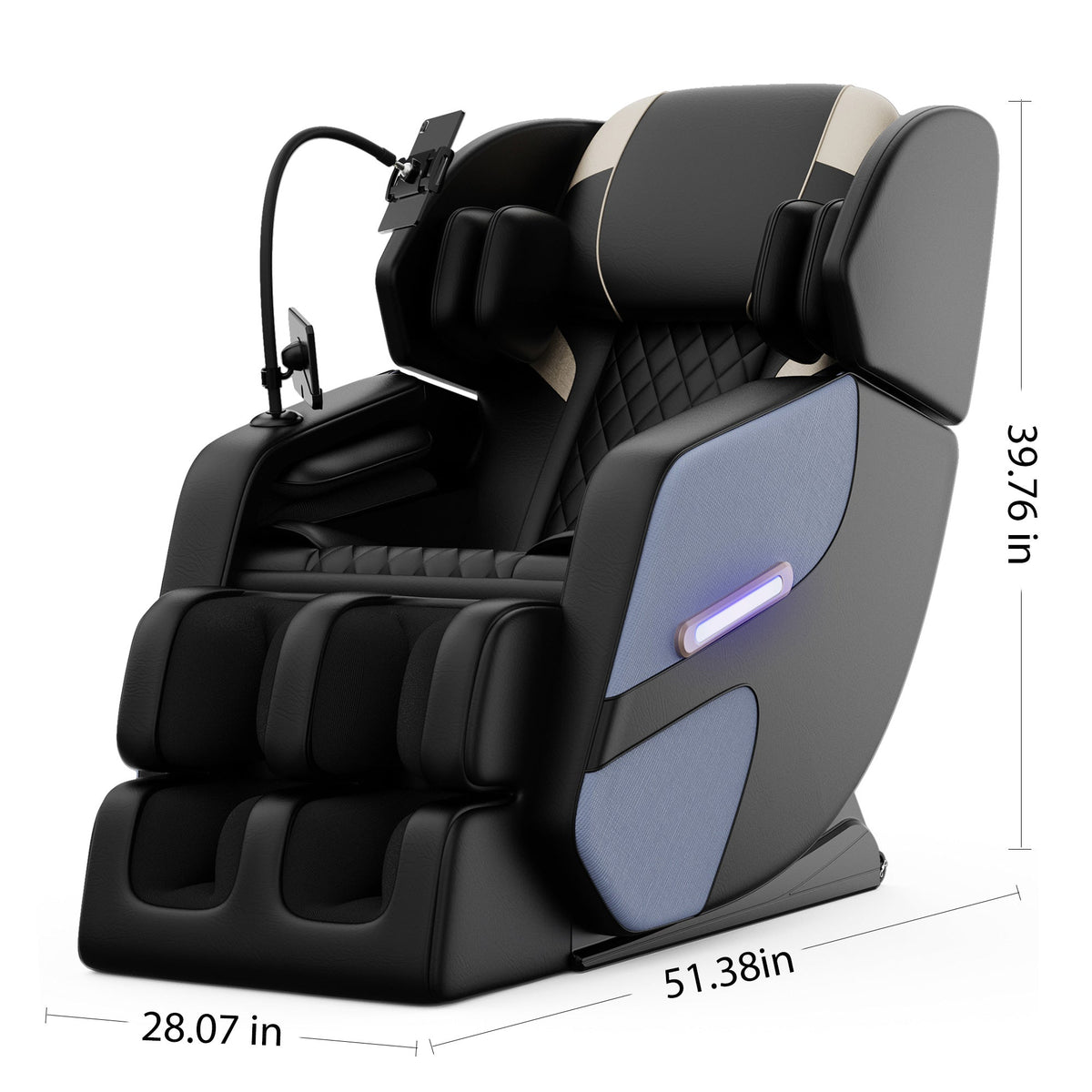 Massage Chair Recliner with Zero Gravity with Full Body Air Pressure