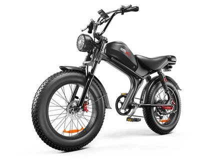 eMoto C93™ – 20" Retro-Style Electric Bike 1000W | 48V 20Ah Battery