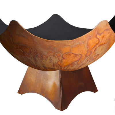 "Stellar" Artisan Fire Bowl with Standard Base (Made In USA)