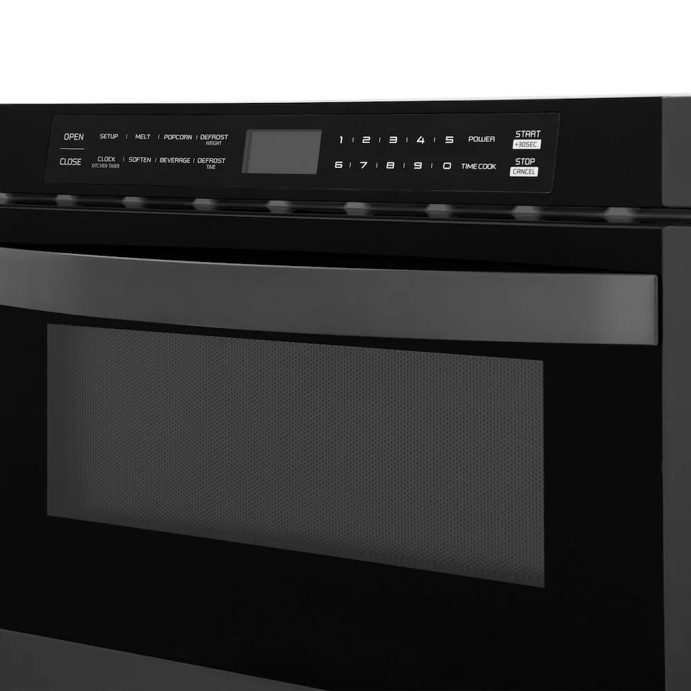 ZLINE 36 " Kitchen Package Range , Range Hood , Microwave  , Dishwasher ,  4KP-RABRH36-MWDW