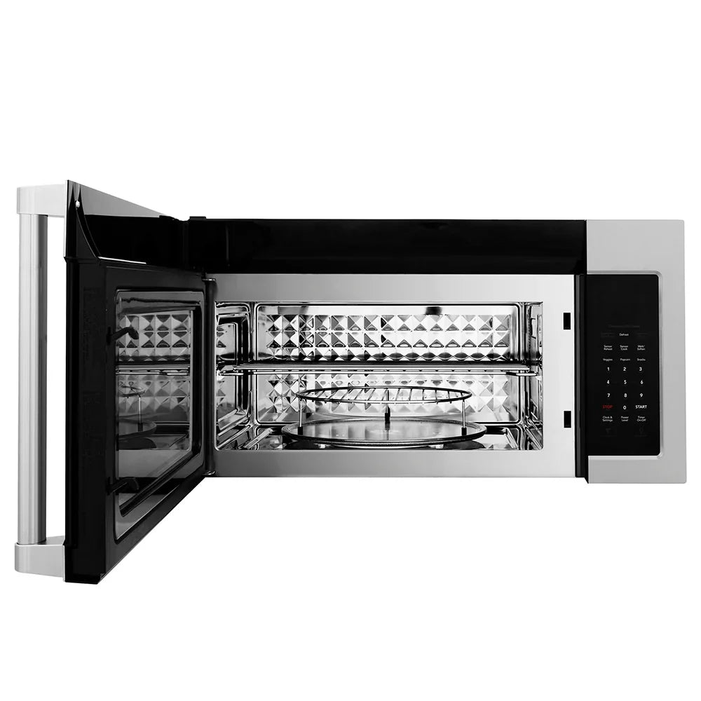 ZLINE Kitchen Package Refrigerator, Range , Microwave, Dishwasher  , 4KPR-RAOTRH30-DWV
