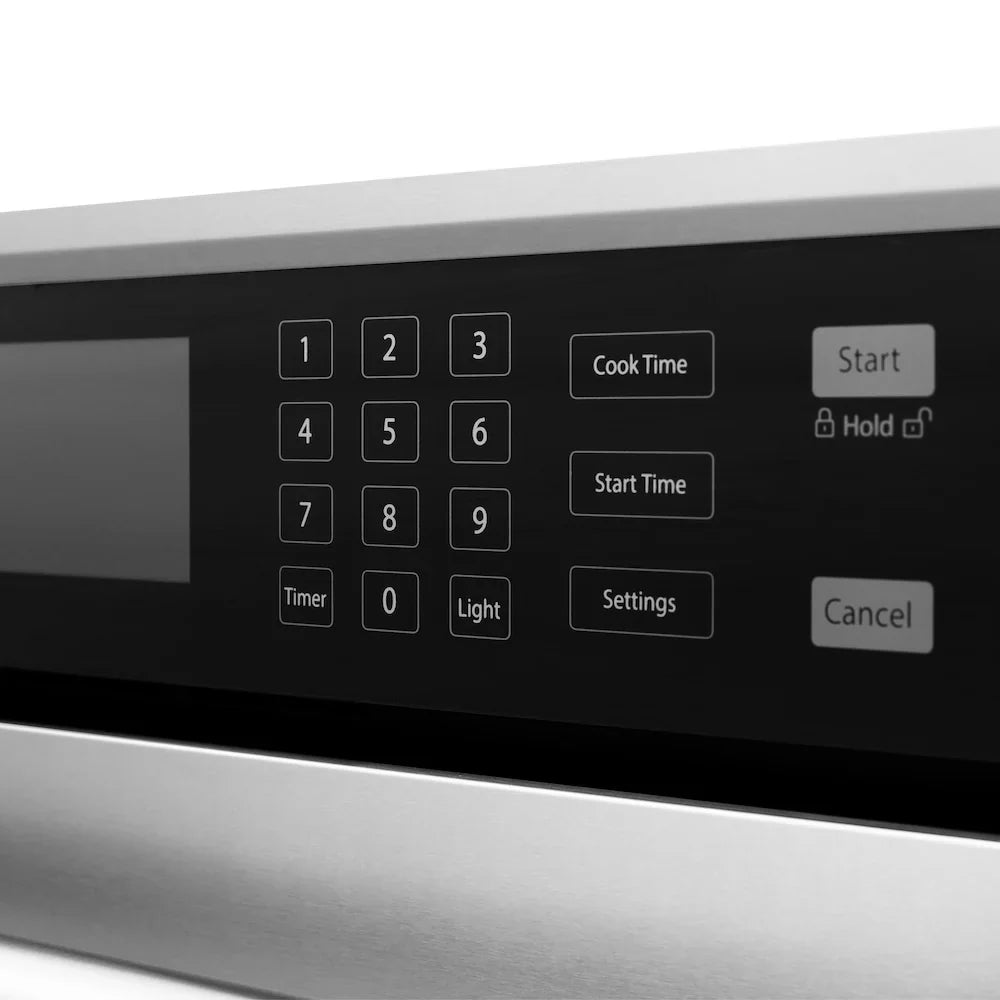 ZLINE Kitchen Package Refrigerator, Rangetop, Wall Oven, Microwave 4KPR-RT30-MWAWS